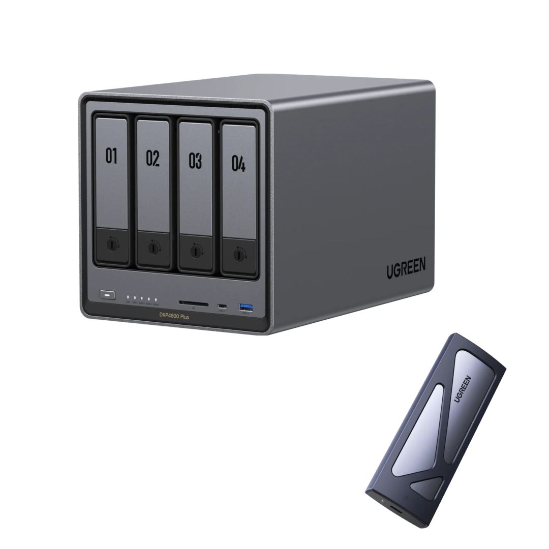 UGREEN NAS DXP4800 Plus (8GB) (4xHDD)
