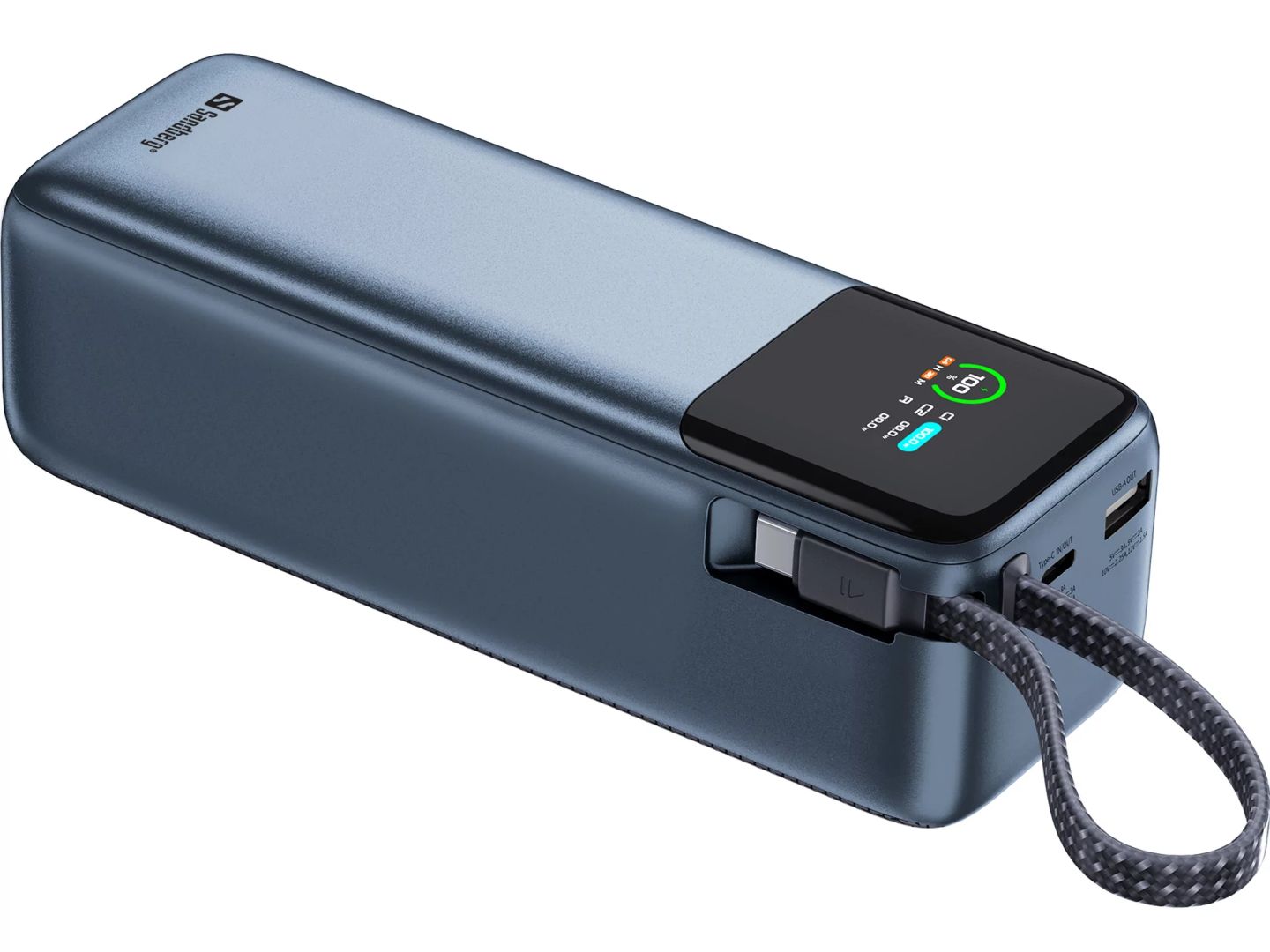 Sandberg All-in1 PD240W 27000mAh Powerbank Blue