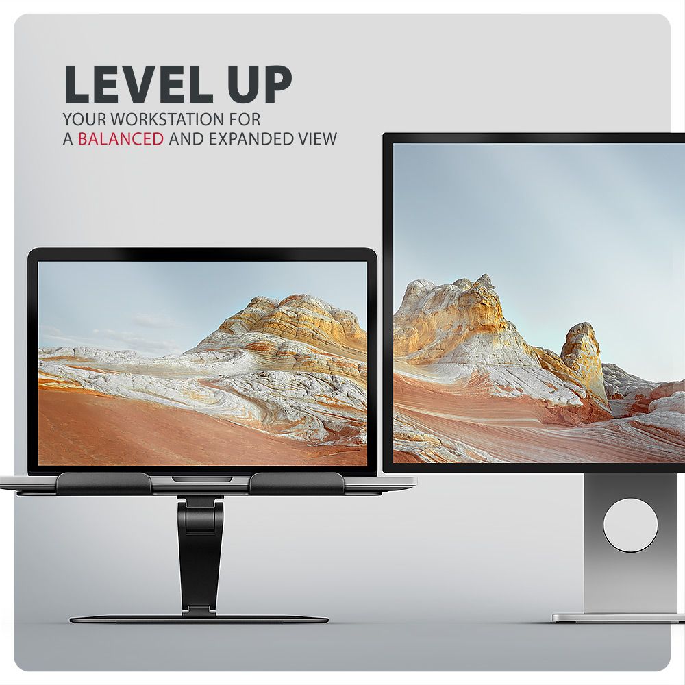 AXAGON STND-LQB stand for notebooks and tablets Black