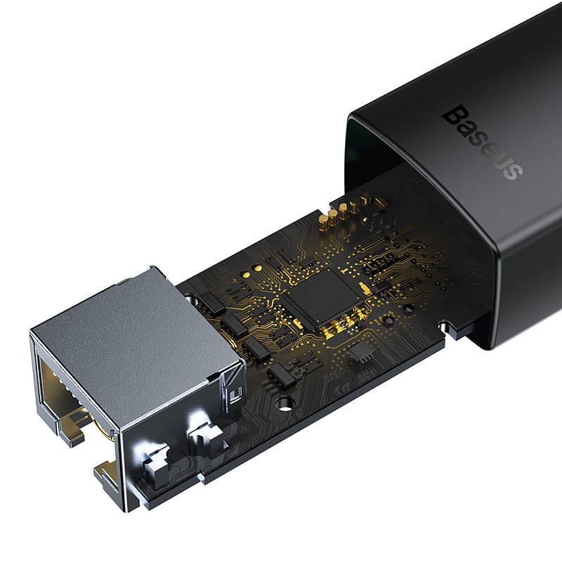 Baseus Baseus Lite Series USB – RJ45 hálózati adapter Black