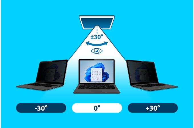 Kensington 2-Way Removable Privacy Screen Filters For Laptops 13