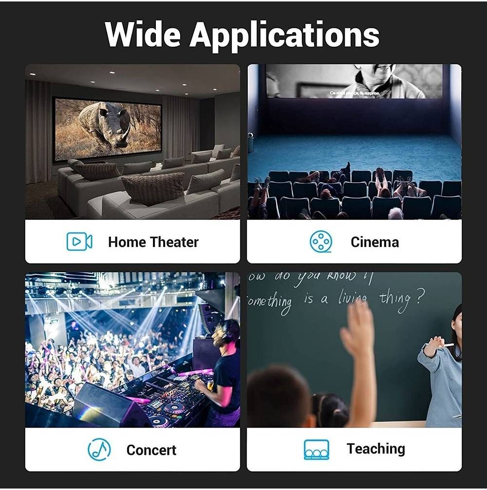 Vention 3.5mm Male to 2RCA Male Audio Cable 1m Black