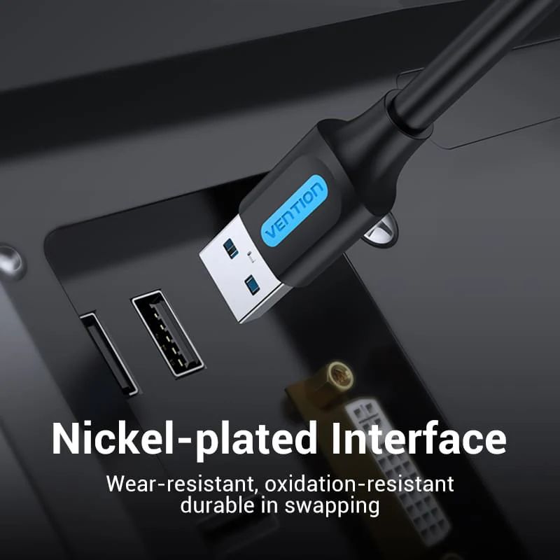 Vention USB 3.0 A Male to A Male Cable 0,5m Black