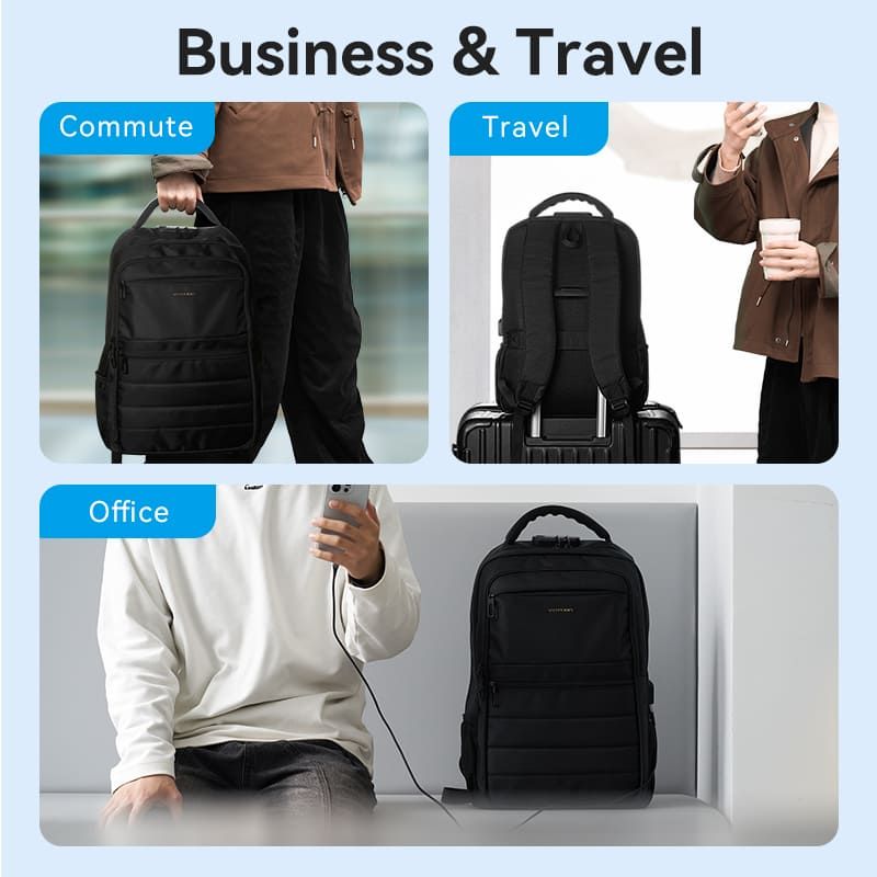 Vention KRM 20L Laptop backpack Black