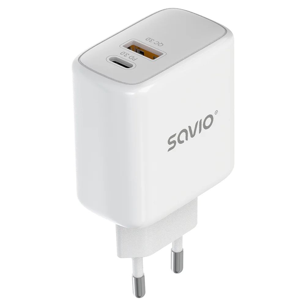 Savio LA-12 Wall quick charger 20W White