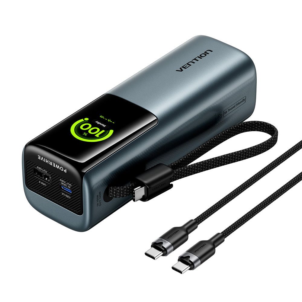 Vention Powerhive 27000mAh Power bank + cable Black