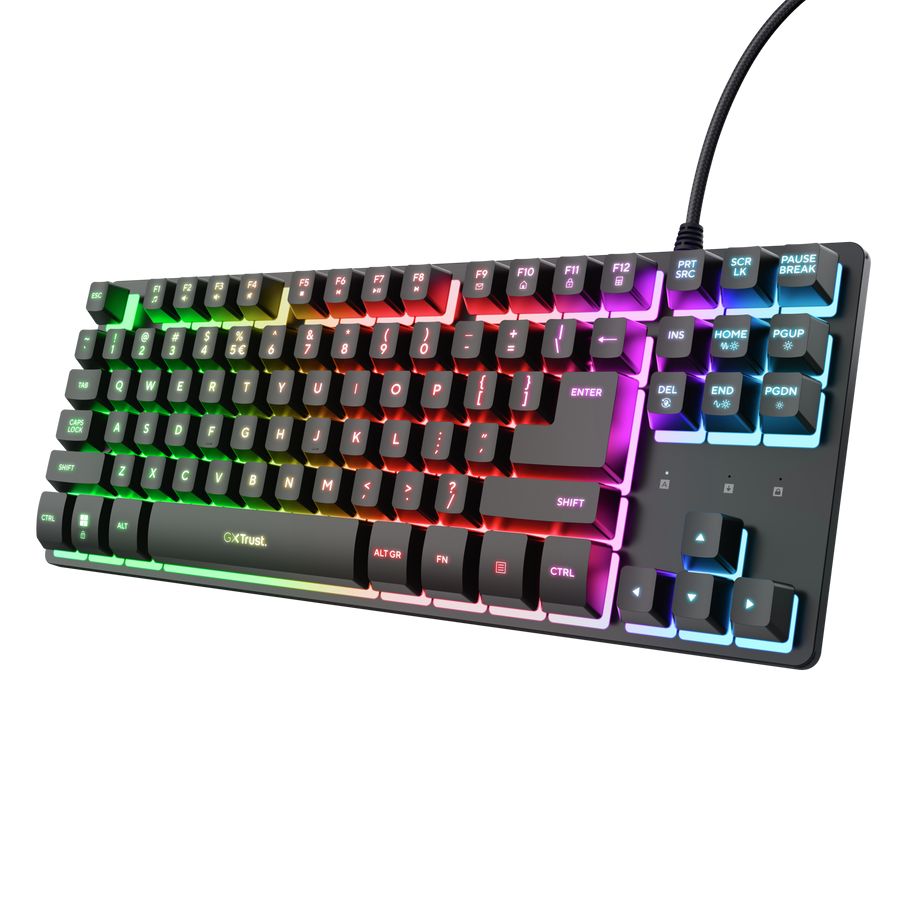 Trust GXT 833 Thado TKL Gaming Keyboard Black