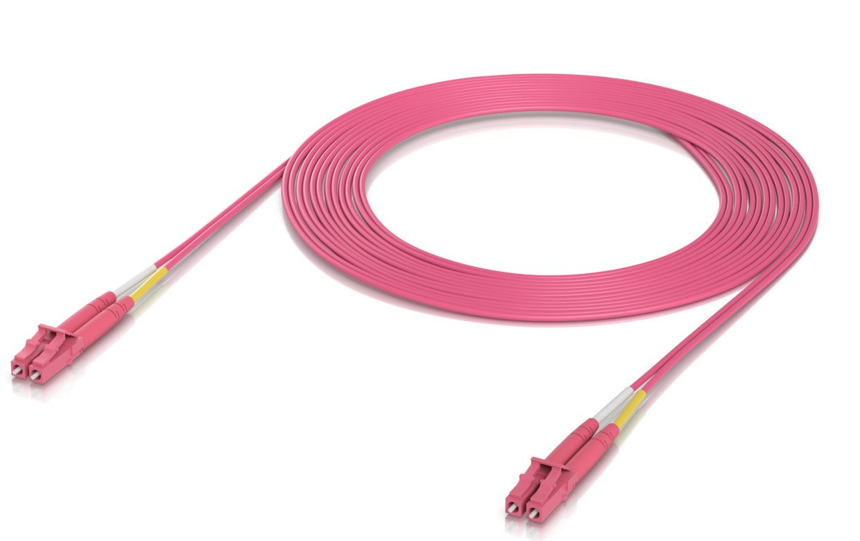 Ubiquiti OM4 Duplex LC UPC Fiber Patch Cable 3m (50-pack)