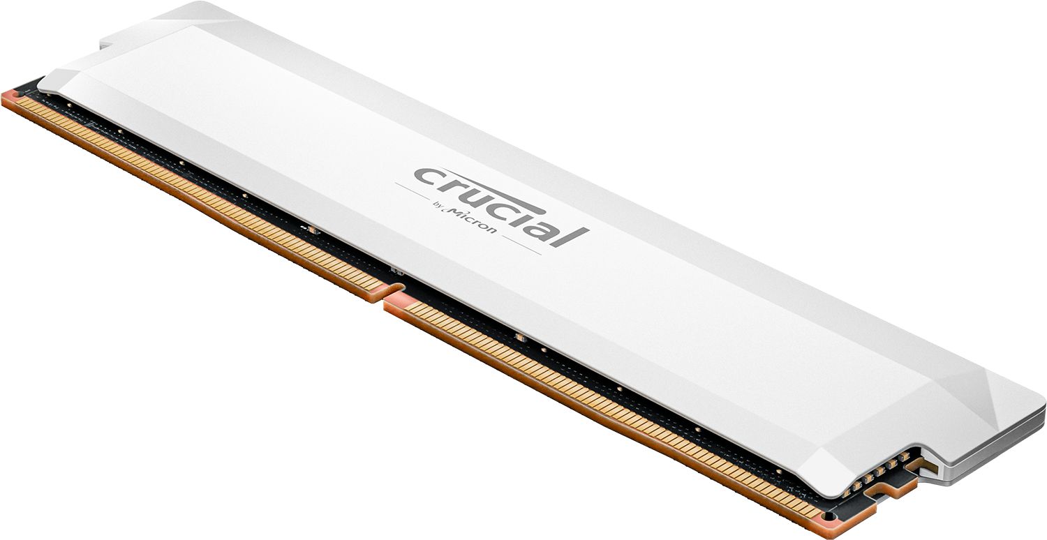 Crucial 16GB DDR5 6400MHz Pro White