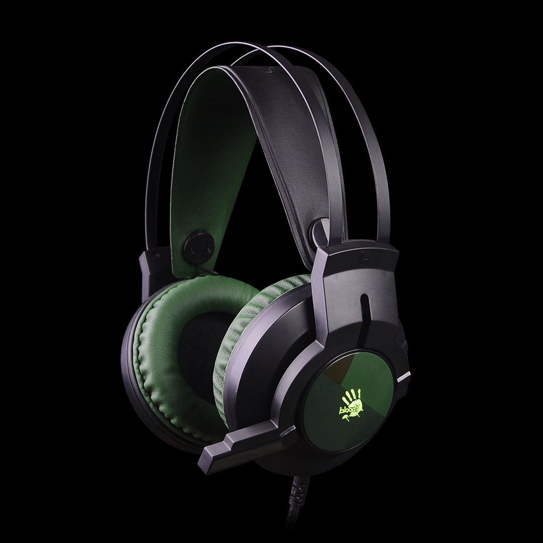 A4-Tech Bloody J437 RGB Gaming Headset Army Green