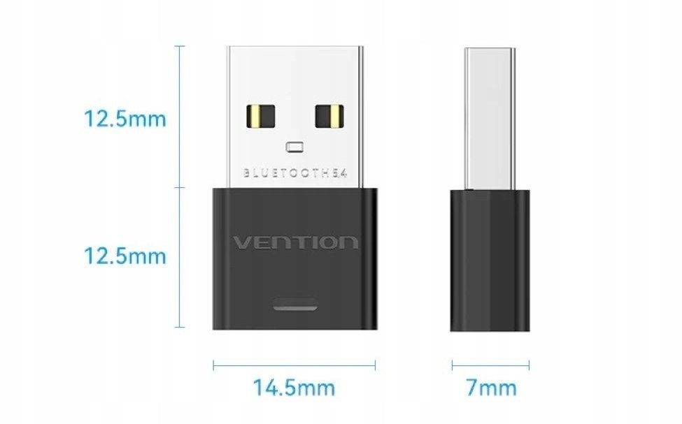 Vention Bluetooth 5.4 Adapter Black