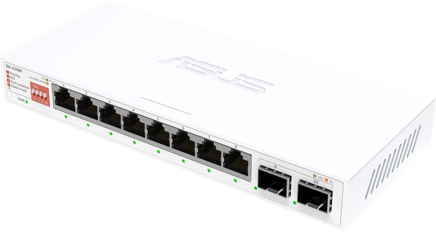 Asus QG-U1080 8-Port Switch