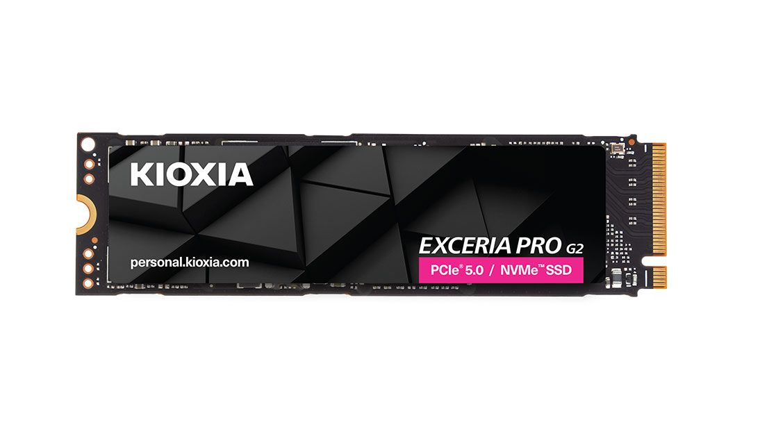 KIOXIA 2TB M.2 2280 NVMe Exceria Pro G2
