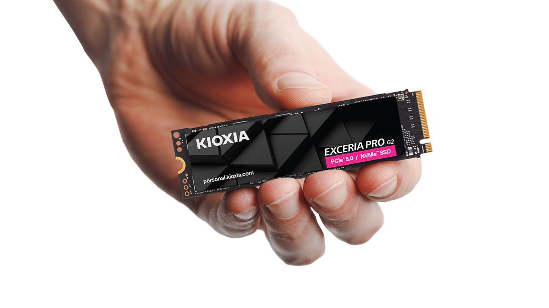 KIOXIA 2TB M.2 2280 NVMe Exceria Pro G2