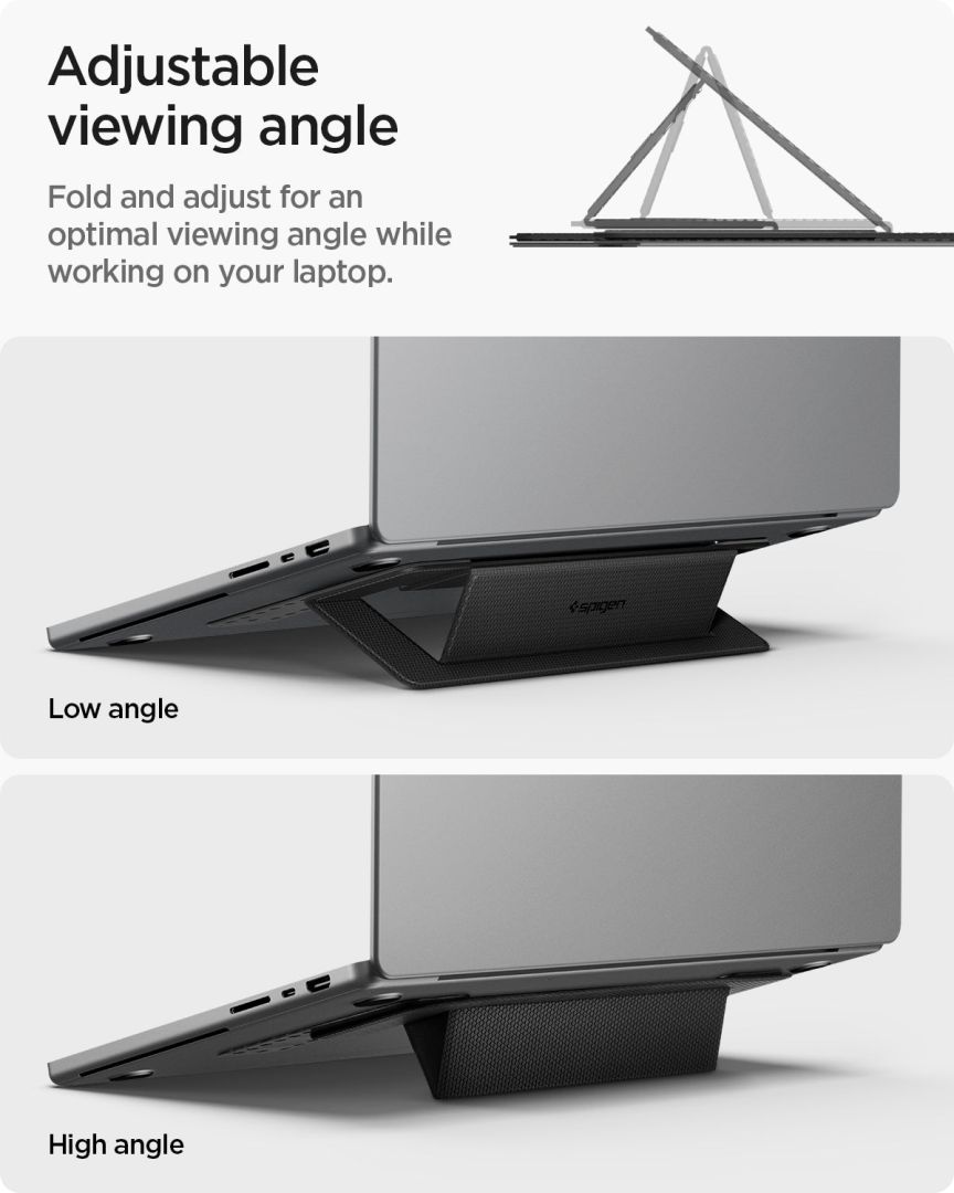Spigen LD201-S1 Slimfold Laptop Stand Black