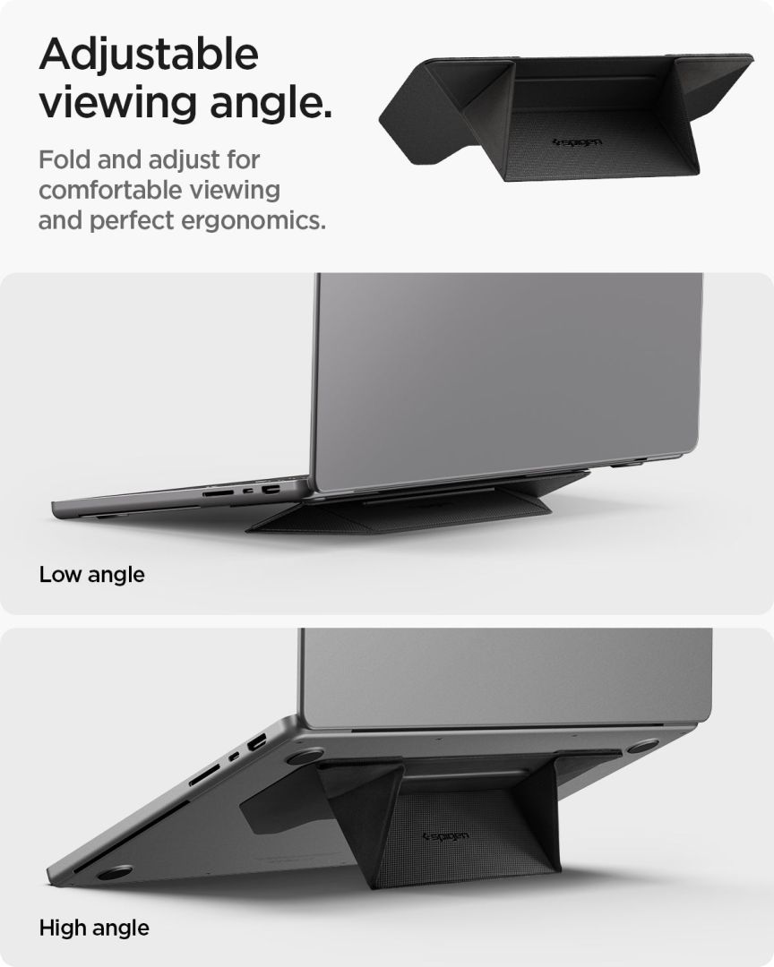 Spigen LD201-S3 Slimfold Laptop Stand Black