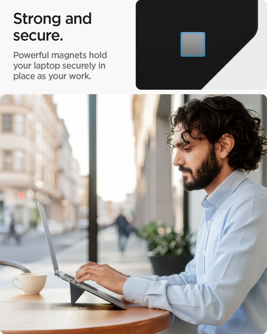 Spigen LD201-S3 Slimfold Laptop Stand Black