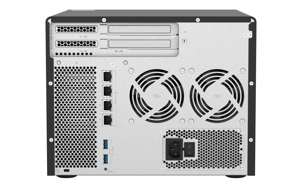 QNAP NAS TS-H886-D1602-8G (8GB) (6xHDD + 2xSSD + 2xM.2 SSD)