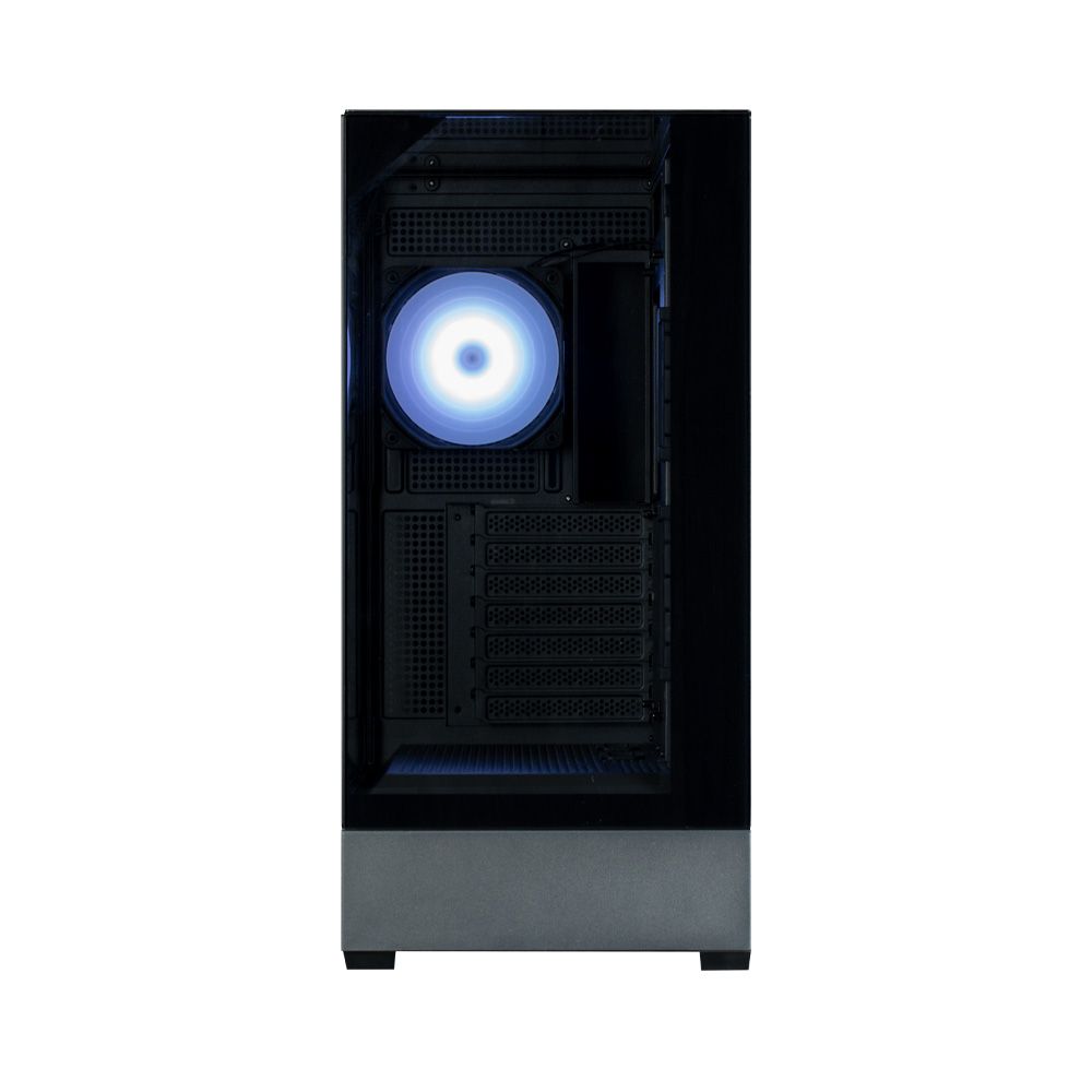 Zalman P40 Prism Plus RGB Tempered Glass Black