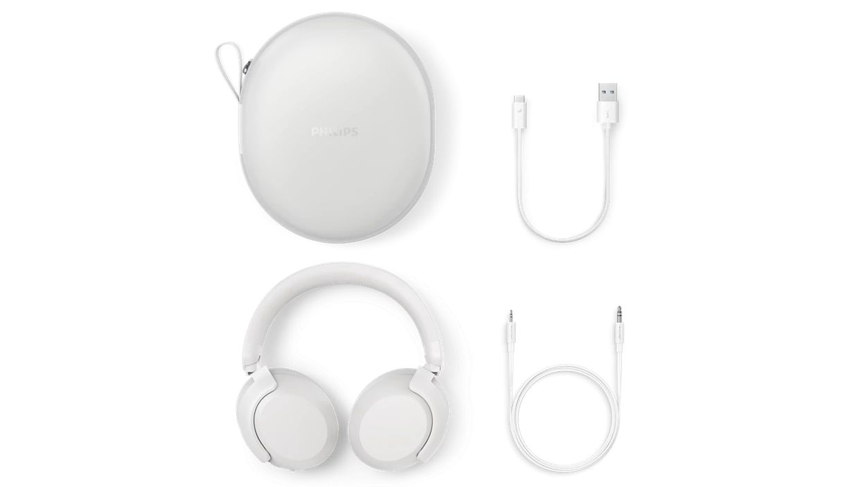 Philips TAH8000EWT/00 Over-ear headphones White