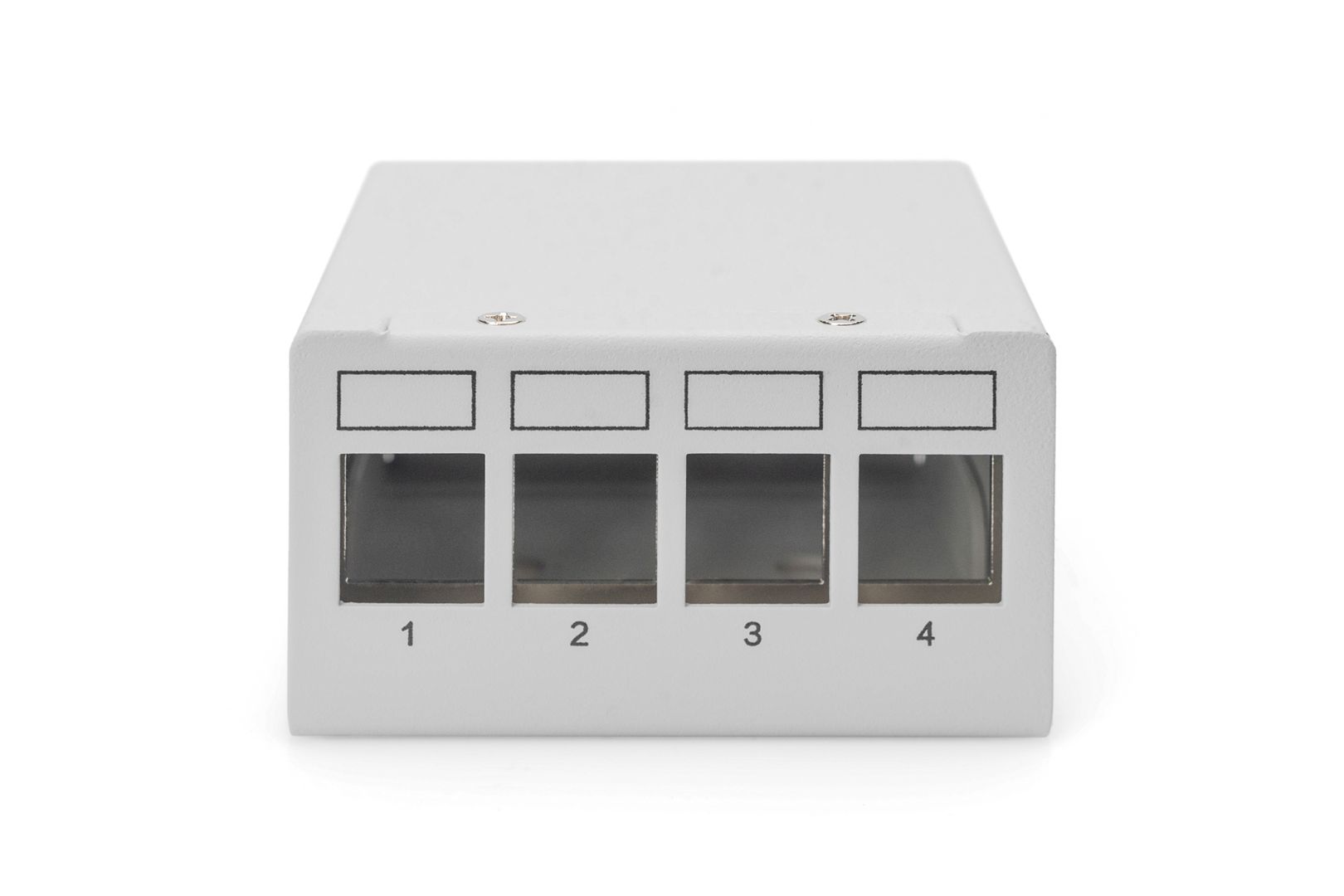 Digitus 4-port Patch Panel 1U Grey