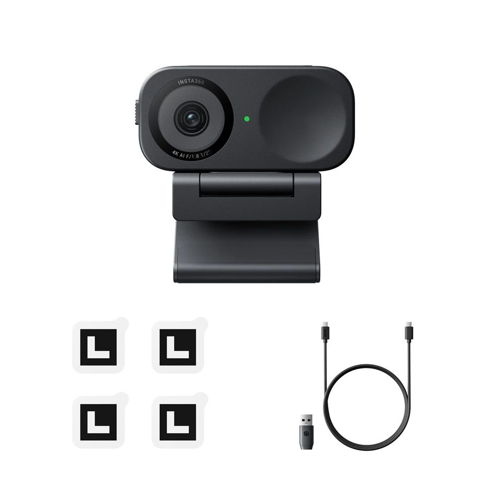 Insta360 Link 2C Webkamera Black