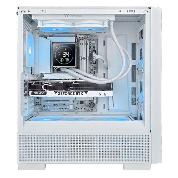 Thermaltake TH240-S V3 ARGB Sync AIO Liquid Cooler Snow Edition