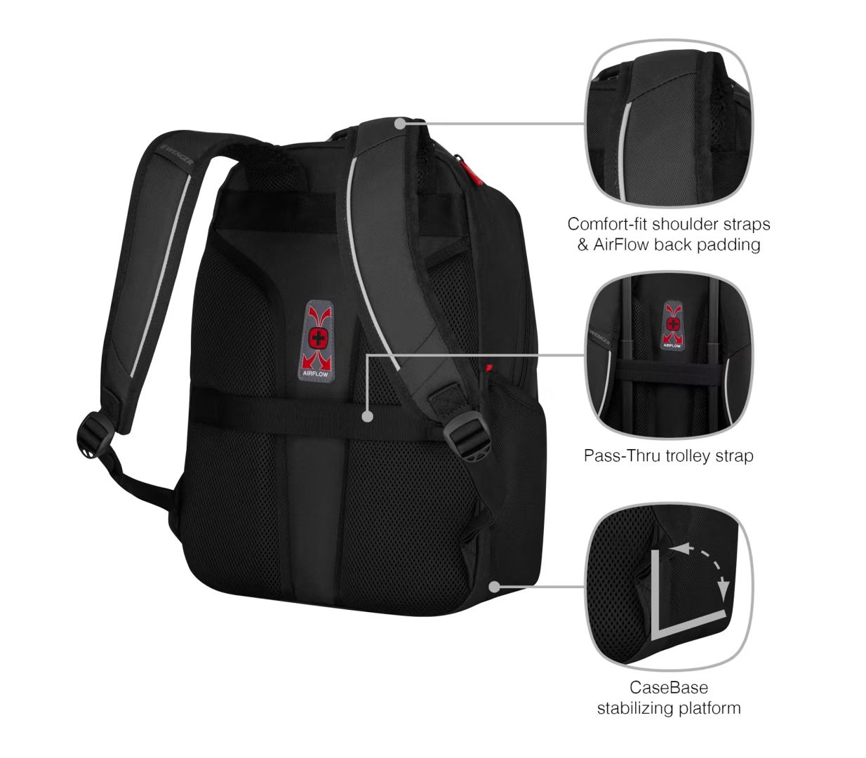 Wenger Laptop Backpack with Tablet Pocket 15,6
