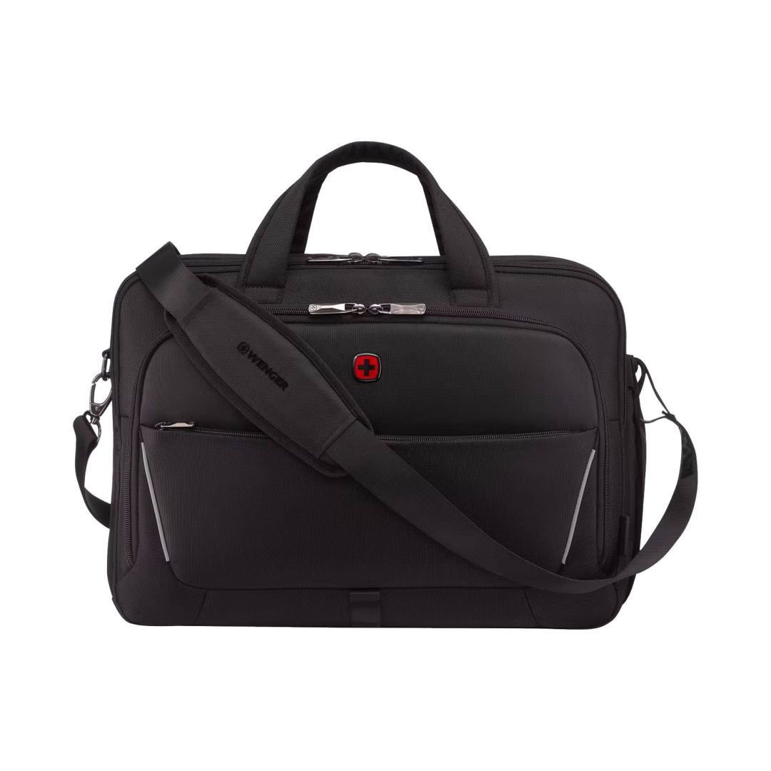 Wenger Icons Meteor 16-17″ Laptop Briefcase Black