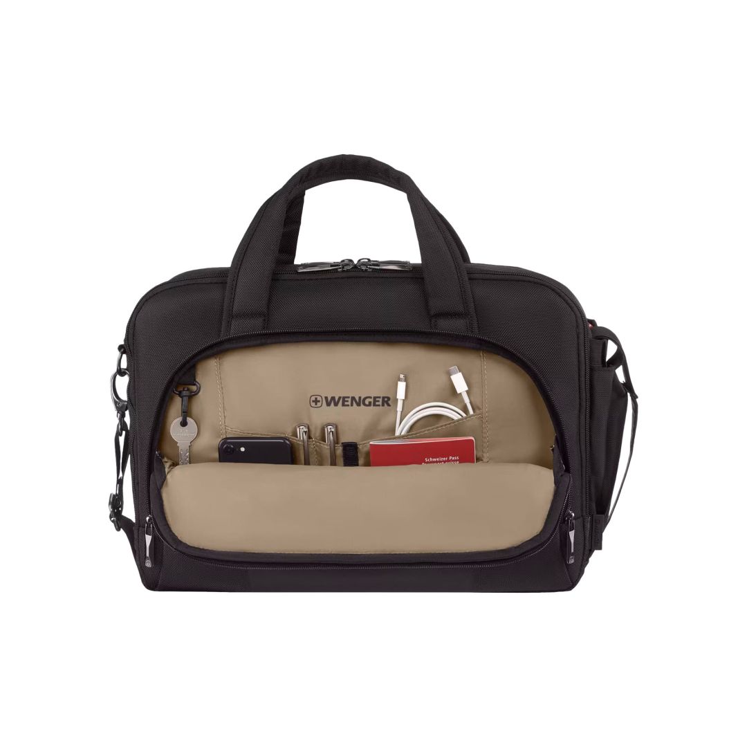 Wenger Cosmic Brief 14″-16″ Laptop Briefcase 17L Black