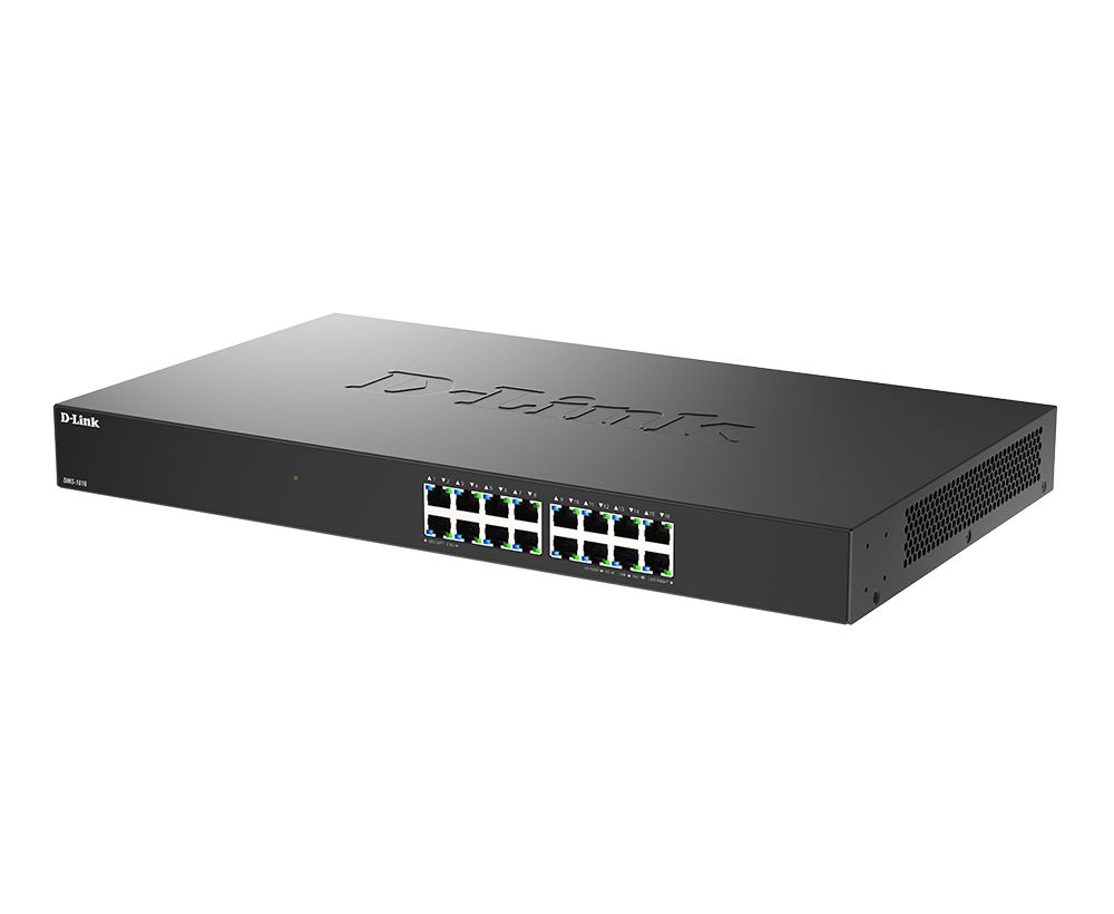 D-Link DMS-1016 16-Port 2.5G Multi-Gigabit Unmanaged Switch