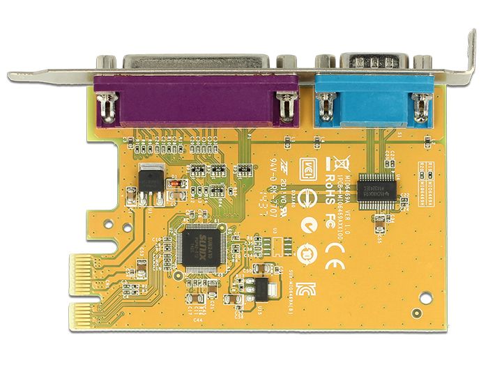 DeLock PCI Express Card to 1x Serial + 1x Parallel