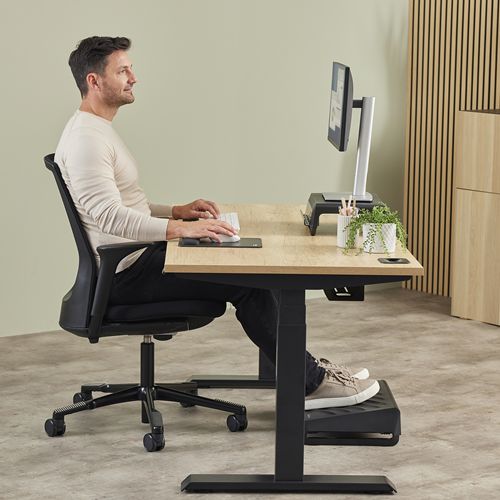 Fellowes Breyta XL Wrist Rest Egérpad Black