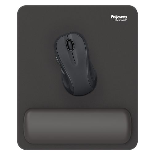 Fellowes Breyta Wrist Rest Egérpad Black