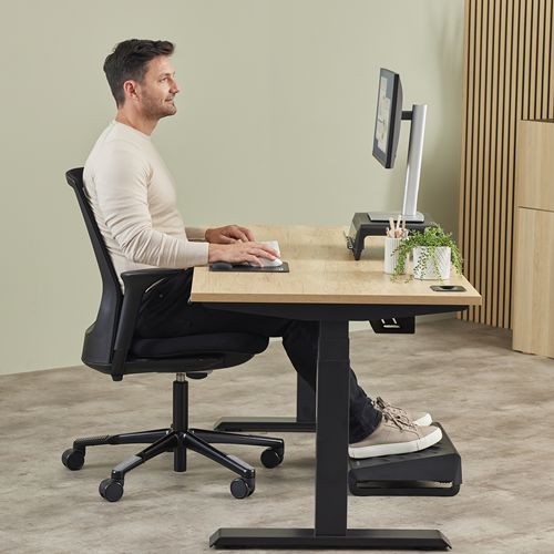 Fellowes Breyta Wrist Rest Egérpad Black