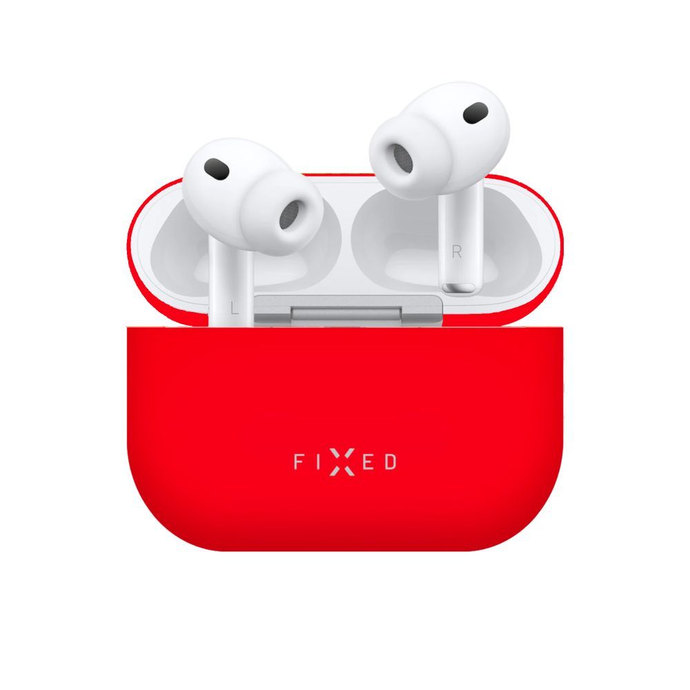 FIXED Selymes tok Apple AirPods Pro 3 fülhallgatóhoz, piros