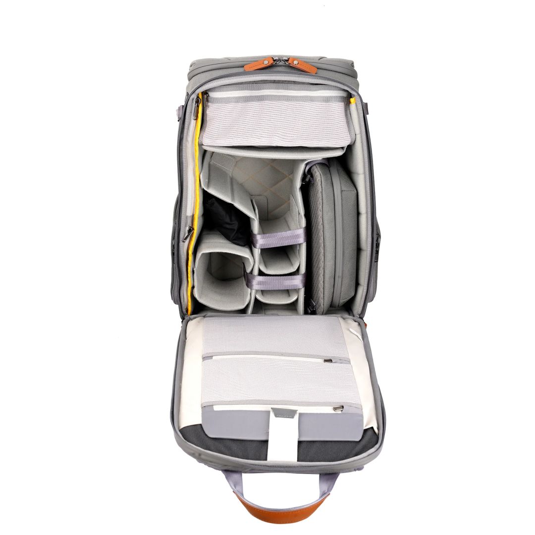 Vanguard VEO CITY B46 Large Camera Backpack w/ Pouch Gray