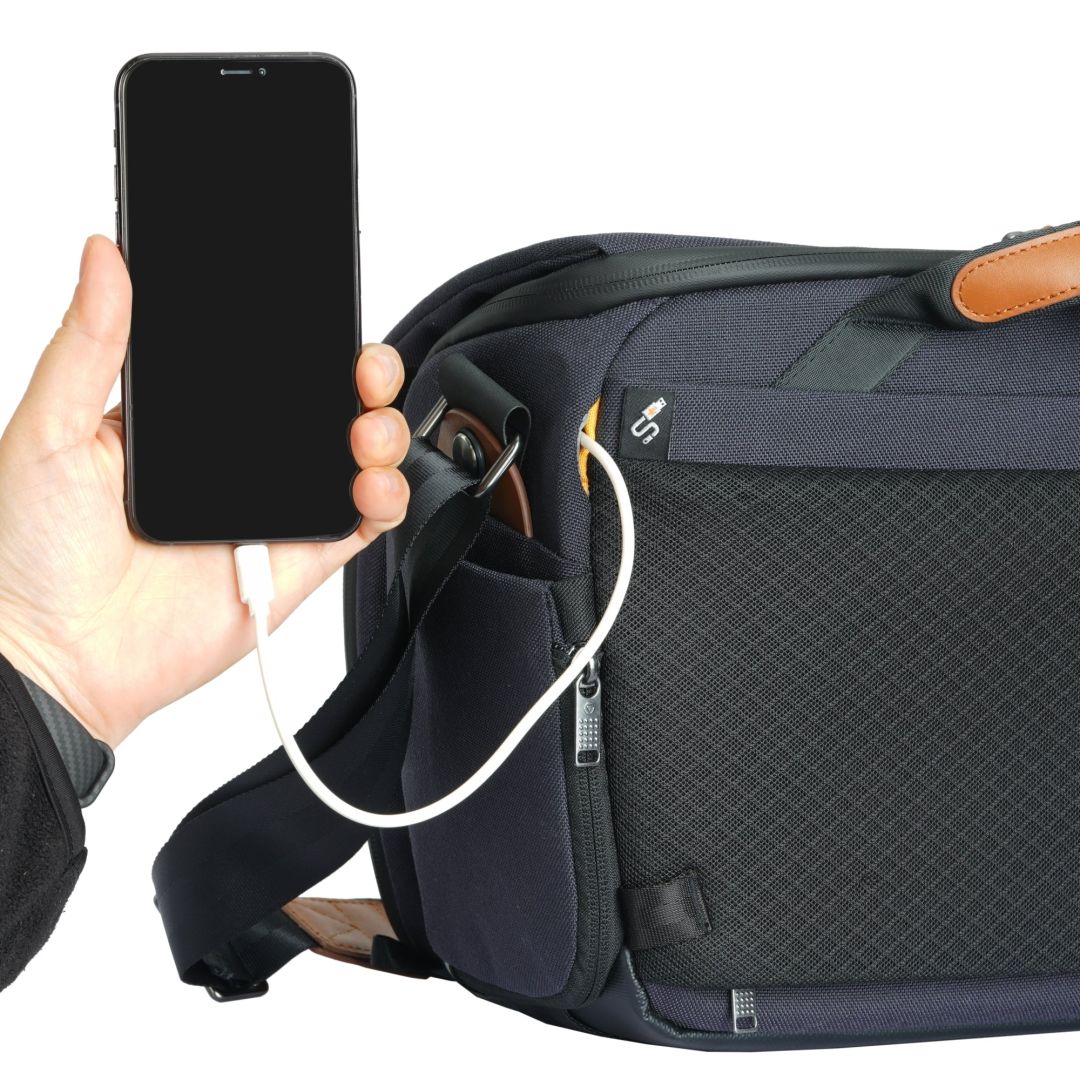 Vanguard VEO CITY S30 Camera Shoulder Bag w/ Pouch Navy Blue