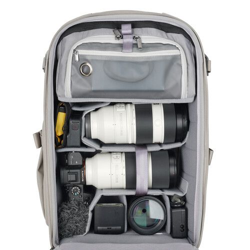 Vanguard VEO Metro 30-Liter Camera and Everyday Backpack Cream