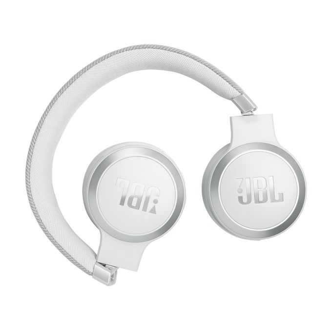 JBL Live 670NC Bluetooth Over-Ear Noise-Cancelling Headset White