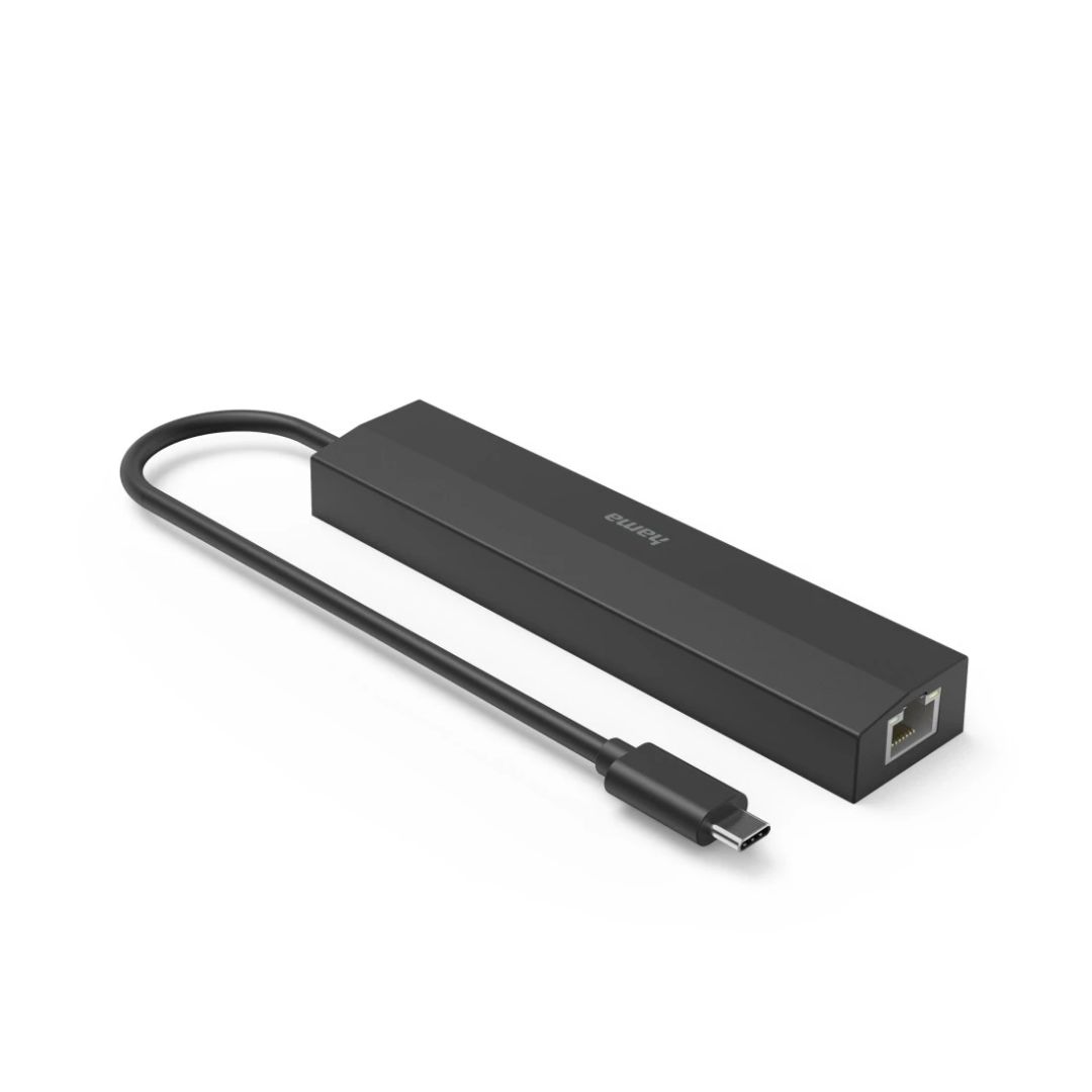 Hama USB 3.1 TYPE-C 6IN1 Dokkoló Black
