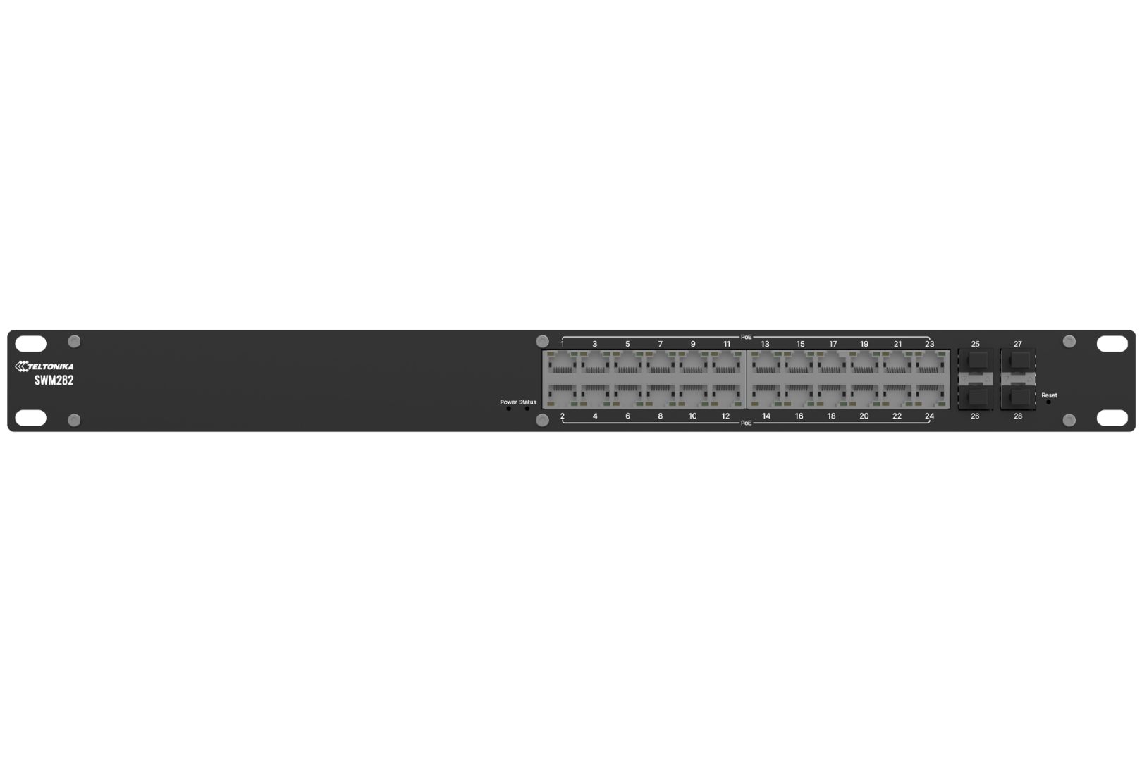 Teltonika SWM282 PoE+ managed switch