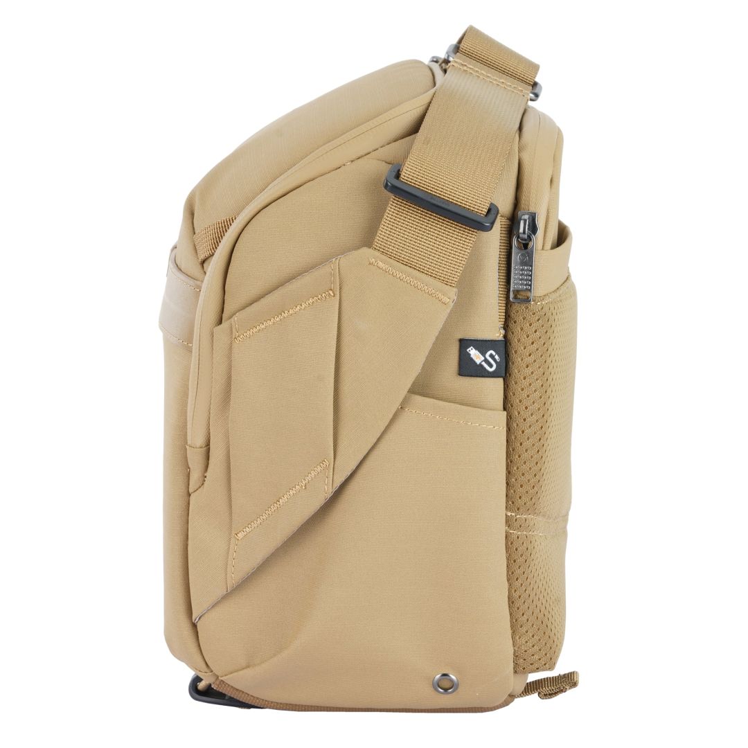 Vanguard VEO Metro S9L: 9 Litre Camera Shoulder Bag Beige