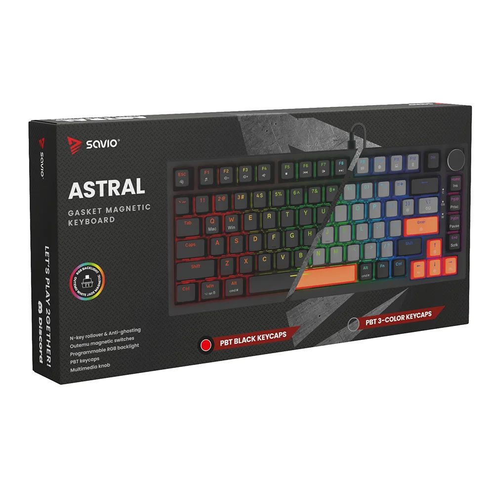 Savio Astral OUTEMU Jade Gaming Keyboard Black US
