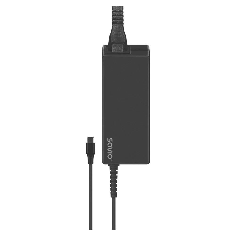 Savio ZA-01 AC adapter USB-C 65W Black