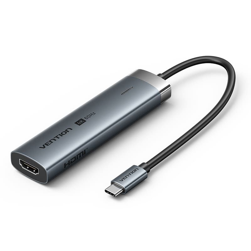 Vention 5-in-1 USB-C Docking Station Black