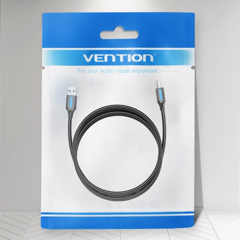 Vention USB 2.0 A Male to B Male Cable 3m Black