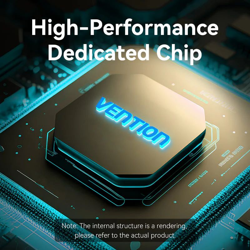 Vention 8-in-1 USB-C Docking Station Grey