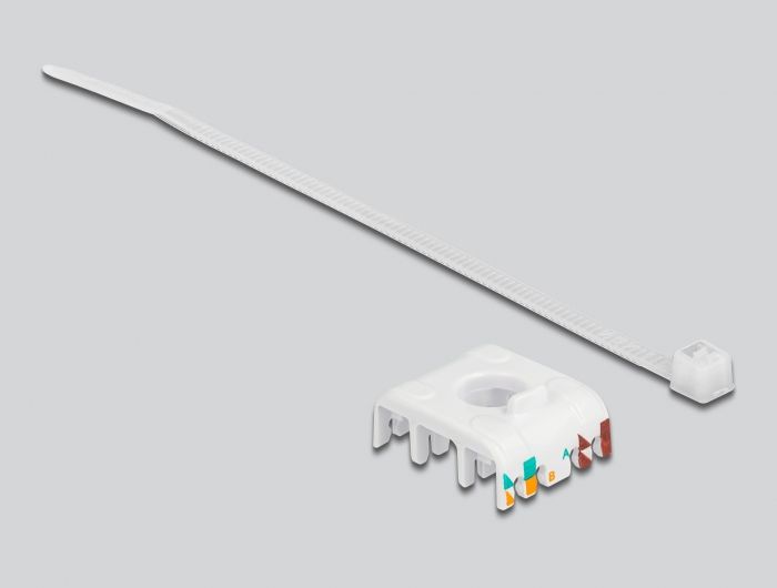DeLock Keystone Module RJ45 jack > LSA Cat.6 UTP Yellow