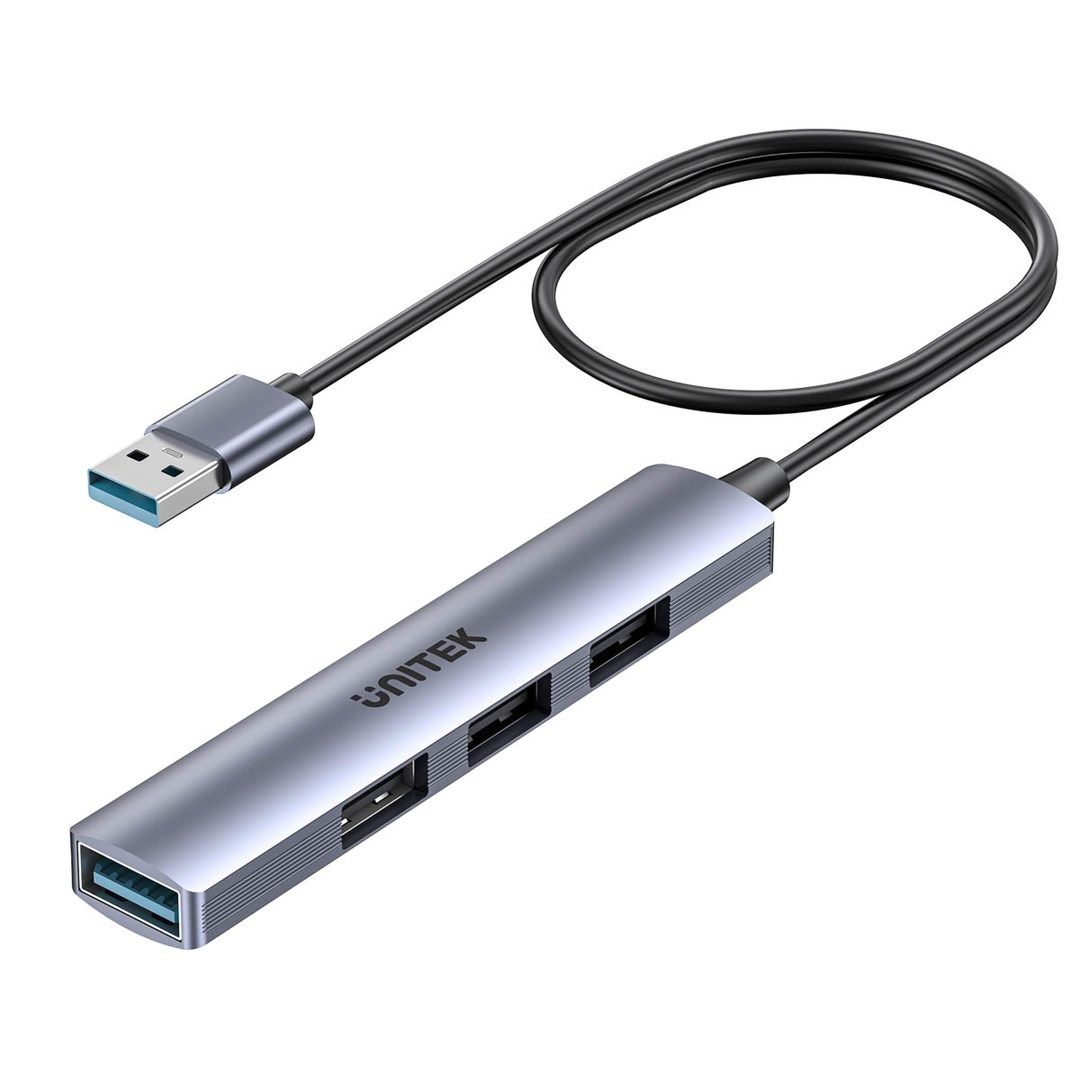 Unitek Compact USB-A HUB Grey